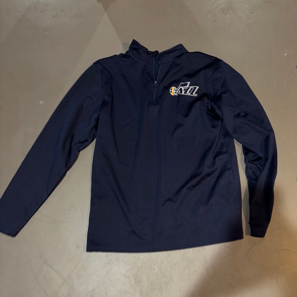 Utah jazz quarter zip